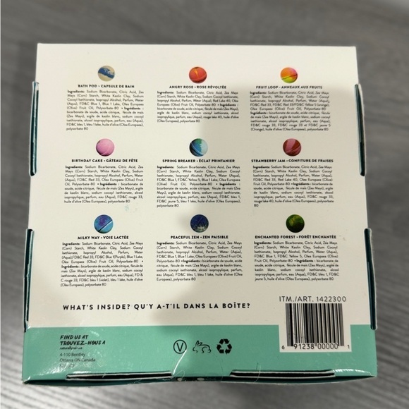 Naturally Vain 9 Bath Bombs - Picture 2 of 5